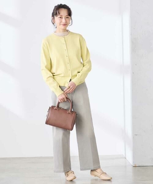 a.v.v / アー・ヴェ・ヴェ カーディガン・ボレロ | 【低身長サイズ】【洗える/UVカット】クルーネックカーディガン | 詳細5