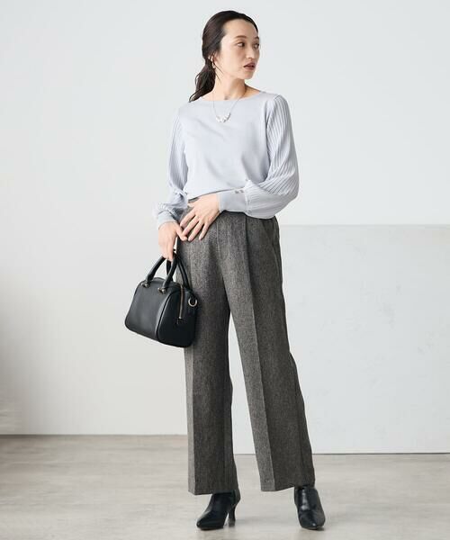 a.v.v / アー・ヴェ・ヴェ ニット・セーター | 【低身長サイズ】プリーツスリーブニット | 詳細15