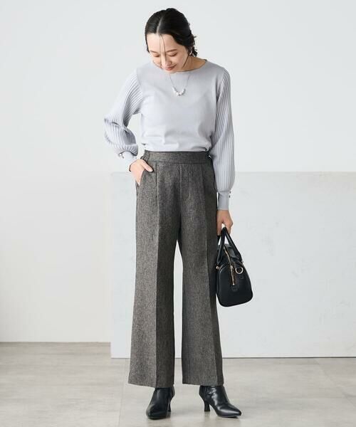 a.v.v / アー・ヴェ・ヴェ ニット・セーター | 【低身長サイズ】プリーツスリーブニット | 詳細16