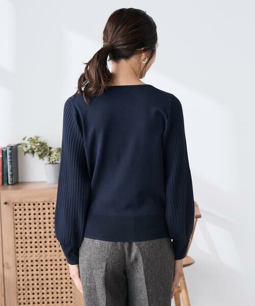 a.v.v / アー・ヴェ・ヴェ ニット・セーター | 【低身長サイズ】プリーツスリーブニット | 詳細19