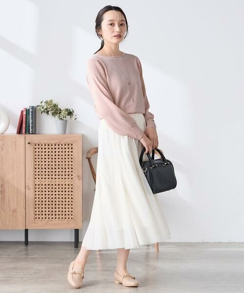 a.v.v / アー・ヴェ・ヴェ ニット・セーター | 【低身長サイズ】プリーツスリーブニット | 詳細4