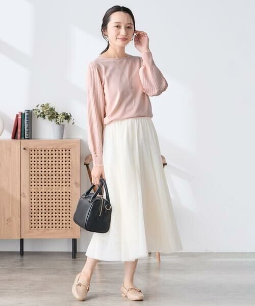 a.v.v / アー・ヴェ・ヴェ ニット・セーター | 【低身長サイズ】プリーツスリーブニット | 詳細5