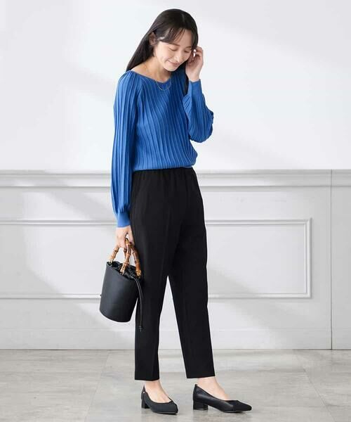 a.v.v / アー・ヴェ・ヴェ ニット・セーター | 【低身長サイズ】【洗える/UVカット】プリーツライクニット | 詳細10