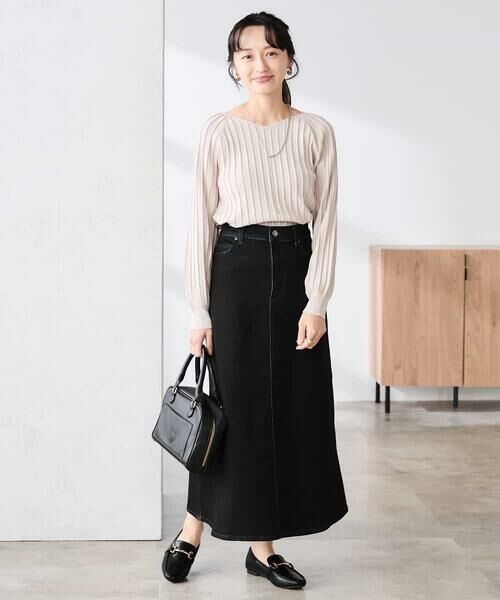 a.v.v / アー・ヴェ・ヴェ ニット・セーター | 【低身長サイズ】【洗える/UVカット】プリーツライクニット | 詳細13