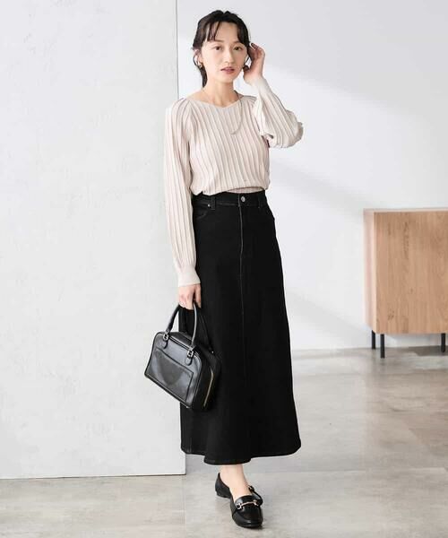 a.v.v / アー・ヴェ・ヴェ ニット・セーター | 【低身長サイズ】【洗える/UVカット】プリーツライクニット | 詳細14