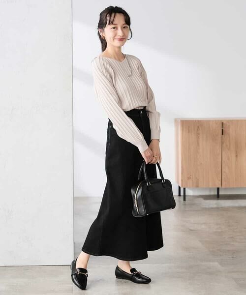 a.v.v / アー・ヴェ・ヴェ ニット・セーター | 【低身長サイズ】【洗える/UVカット】プリーツライクニット | 詳細16