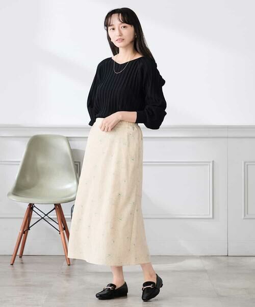 a.v.v / アー・ヴェ・ヴェ ニット・セーター | 【低身長サイズ】【洗える/UVカット】プリーツライクニット | 詳細19