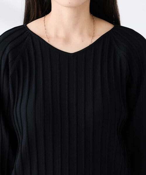 a.v.v / アー・ヴェ・ヴェ ニット・セーター | 【低身長サイズ】【洗える/UVカット】プリーツライクニット | 詳細27