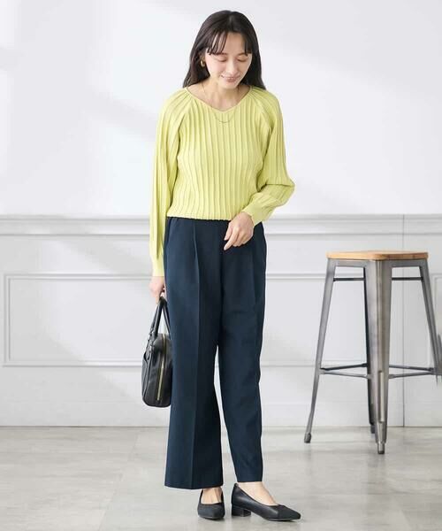 a.v.v / アー・ヴェ・ヴェ ニット・セーター | 【低身長サイズ】【洗える/UVカット】プリーツライクニット | 詳細3