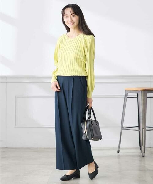 a.v.v / アー・ヴェ・ヴェ ニット・セーター | 【低身長サイズ】【洗える/UVカット】プリーツライクニット | 詳細5