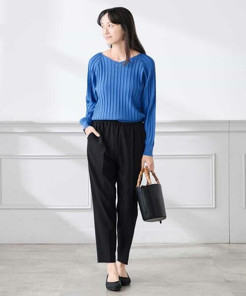 a.v.v / アー・ヴェ・ヴェ ニット・セーター | 【低身長サイズ】【洗える/UVカット】プリーツライクニット | 詳細8