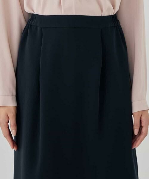 a.v.v / アー・ヴェ・ヴェ ミニ・ひざ丈スカート | サテンナロースカート【洗える/速乾/毛玉になりにくい/イージーケア】 | 詳細27