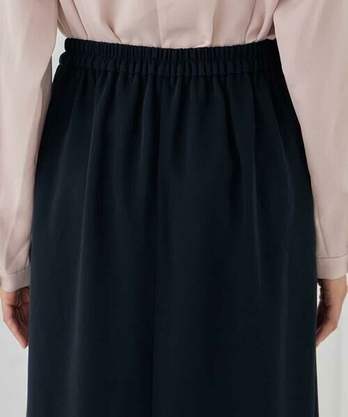 a.v.v / アー・ヴェ・ヴェ ミニ・ひざ丈スカート | サテンナロースカート【洗える/速乾/毛玉になりにくい/イージーケア】 | 詳細28