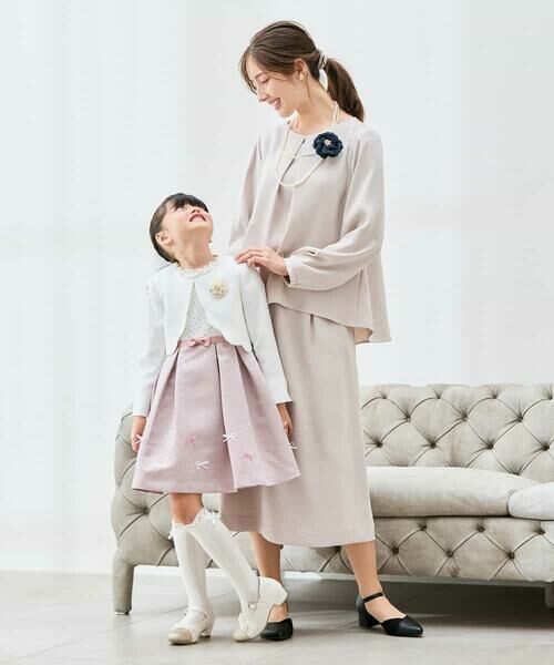 a.v.v / アー・ヴェ・ヴェ ミニ・ひざ丈スカート | サテンナロースカート【洗える/速乾/毛玉になりにくい/イージーケア】 | 詳細9