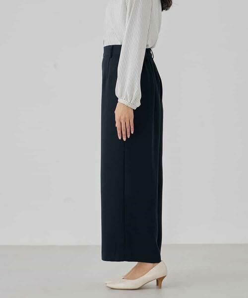 a.v.v / アー・ヴェ・ヴェ その他パンツ | サテンワイドクロップドパンツ【洗える/速乾/毛玉になりにくい/イージーケア】 | 詳細21