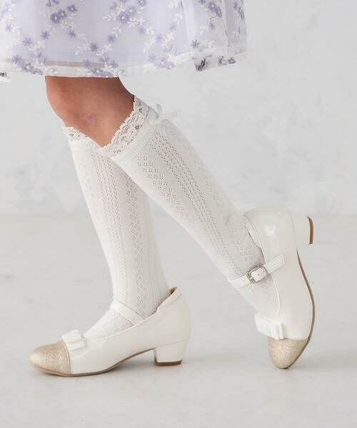 a.v.v / アー・ヴェ・ヴェ ビジネス・ドレスシューズ | [KIDS]リボンヒールパンプス | 詳細3