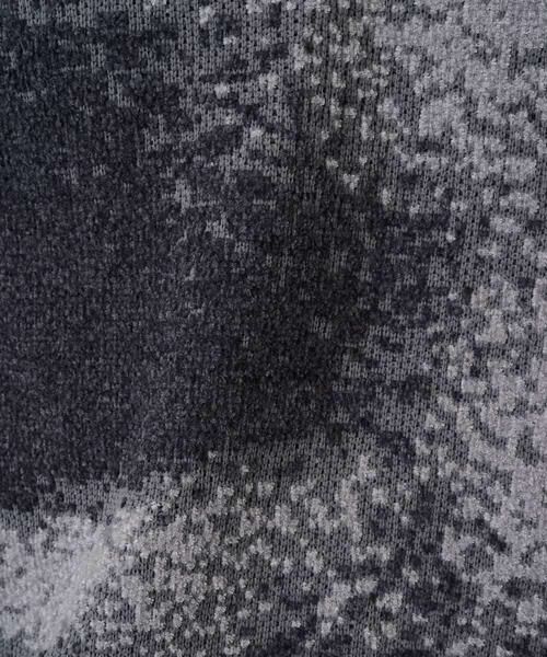a.v.v / アー・ヴェ・ヴェ ニット・セーター | 【洗濯機で洗える】モールジャカードボカシ柄ニット | 詳細16