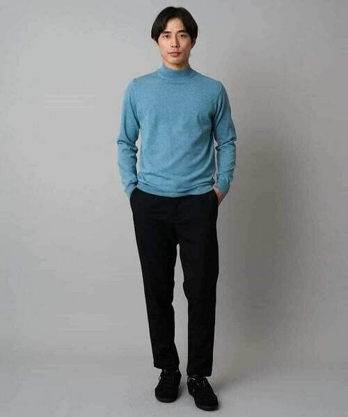 a.v.v / アー・ヴェ・ヴェ ニット・セーター | 【洗える】14ゲージスマートモックネックニット〈ON/OFF SERIES〉 | 詳細1