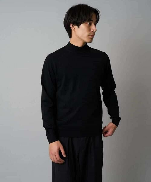 a.v.v / アー・ヴェ・ヴェ ニット・セーター | 【洗える】14ゲージスマートモックネックニット〈ON/OFF SERIES〉 | 詳細13