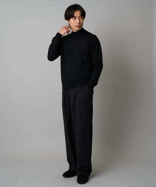 a.v.v / アー・ヴェ・ヴェ ニット・セーター | 【洗える】14ゲージスマートモックネックニット〈ON/OFF SERIES〉 | 詳細5