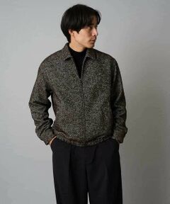 a.v.v / アー・ヴェ・ヴェ その他アウター | 【洗濯機で洗える】ヘリンボーンツイード起毛ショートブルゾン