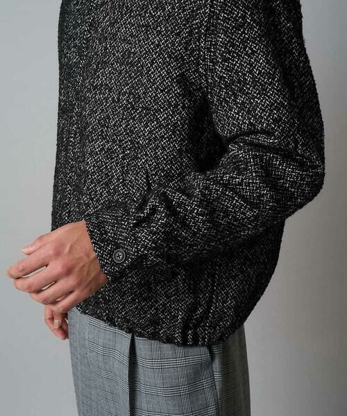 a.v.v / アー・ヴェ・ヴェ その他アウター | 【洗濯機で洗える】ヘリンボーンツイード起毛ショートブルゾン | 詳細13