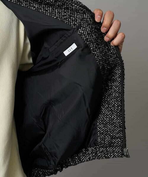 a.v.v / アー・ヴェ・ヴェ その他アウター | 【洗濯機で洗える】ヘリンボーンツイード起毛ショートブルゾン | 詳細17