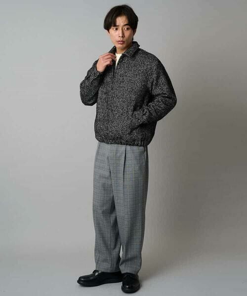 a.v.v / アー・ヴェ・ヴェ その他アウター | 【洗濯機で洗える】ヘリンボーンツイード起毛ショートブルゾン | 詳細5