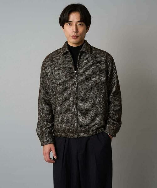 a.v.v / アー・ヴェ・ヴェ その他アウター | 【洗濯機で洗える】ヘリンボーンツイード起毛ショートブルゾン | 詳細8