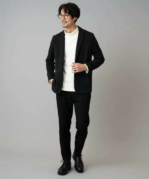 a.v.v / アー・ヴェ・ヴェ テーラードジャケット | 【イージーケア/ストレッチ】ダブルフェイスジャージースマートジャケット【洗濯機で洗える】〈ON/OFF SERIES〉 | 詳細10