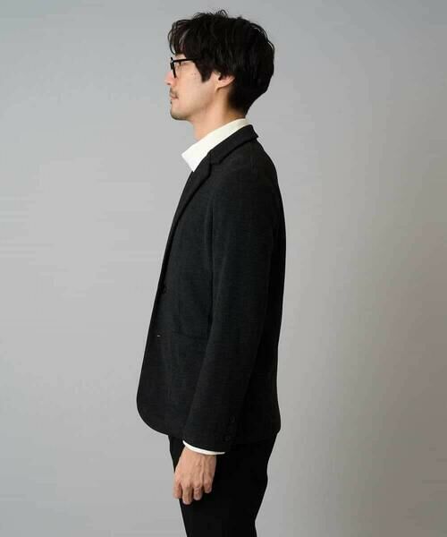 a.v.v / アー・ヴェ・ヴェ テーラードジャケット | 【イージーケア/ストレッチ】ダブルフェイスジャージースマートジャケット【洗濯機で洗える】〈ON/OFF SERIES〉 | 詳細17