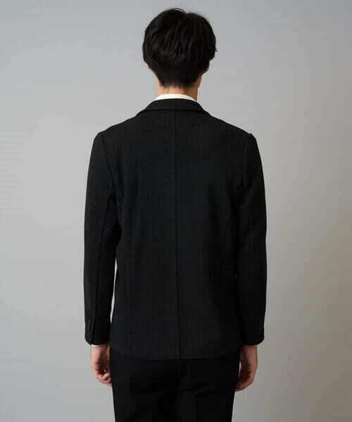 a.v.v / アー・ヴェ・ヴェ テーラードジャケット | 【イージーケア/ストレッチ】ダブルフェイスジャージースマートジャケット【洗濯機で洗える】〈ON/OFF SERIES〉 | 詳細18