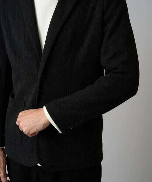 a.v.v / アー・ヴェ・ヴェ テーラードジャケット | 【イージーケア/ストレッチ】ダブルフェイスジャージースマートジャケット【洗濯機で洗える】〈ON/OFF SERIES〉 | 詳細20