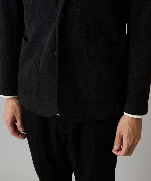 a.v.v / アー・ヴェ・ヴェ テーラードジャケット | 【イージーケア/ストレッチ】ダブルフェイスジャージースマートジャケット【洗濯機で洗える】〈ON/OFF SERIES〉 | 詳細22