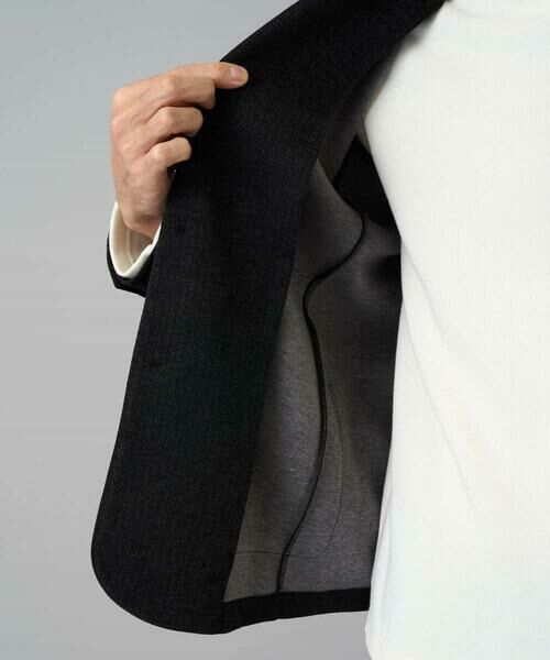 a.v.v / アー・ヴェ・ヴェ テーラードジャケット | 【イージーケア/ストレッチ】ダブルフェイスジャージースマートジャケット【洗濯機で洗える】〈ON/OFF SERIES〉 | 詳細23