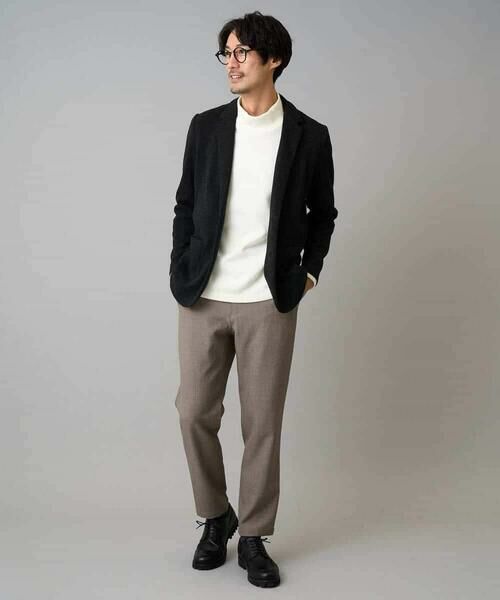 a.v.v / アー・ヴェ・ヴェ テーラードジャケット | 【イージーケア/ストレッチ】ダブルフェイスジャージースマートジャケット【洗濯機で洗える】〈ON/OFF SERIES〉 | 詳細5