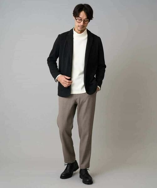 a.v.v / アー・ヴェ・ヴェ テーラードジャケット | 【イージーケア/ストレッチ】ダブルフェイスジャージースマートジャケット【洗濯機で洗える】〈ON/OFF SERIES〉 | 詳細6