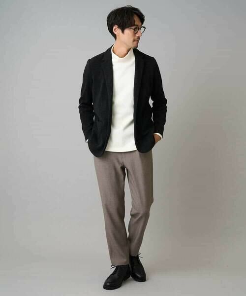 a.v.v / アー・ヴェ・ヴェ テーラードジャケット | 【イージーケア/ストレッチ】ダブルフェイスジャージースマートジャケット【洗濯機で洗える】〈ON/OFF SERIES〉 | 詳細7
