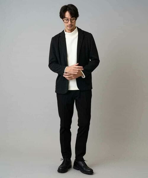 a.v.v / アー・ヴェ・ヴェ テーラードジャケット | 【イージーケア/ストレッチ】ダブルフェイスジャージースマートジャケット【洗濯機で洗える】〈ON/OFF SERIES〉 | 詳細9