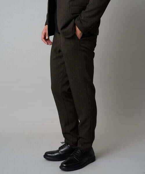 a.v.v / アー・ヴェ・ヴェ セットアップ | 【イージーケア/毛玉になりにくい】メランジシャンブレースマートジャケット【洗濯機で洗える/ストレッチ】<ON/OFF SERIES> | 詳細2