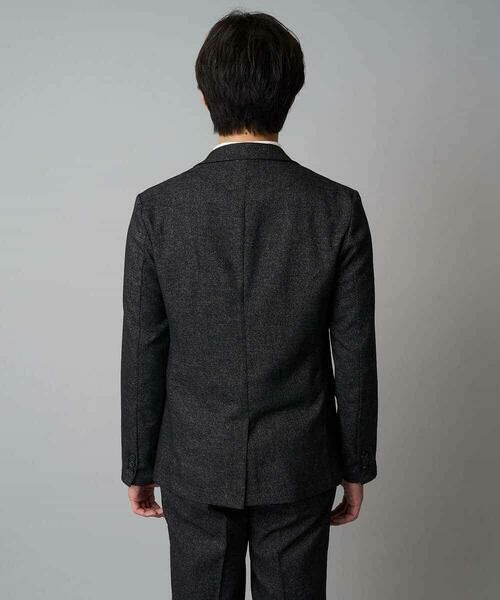 a.v.v / アー・ヴェ・ヴェ セットアップ | 【イージーケア/毛玉になりにくい】メランジシャンブレースマートジャケット【洗濯機で洗える/ストレッチ】<ON/OFF SERIES> | 詳細9