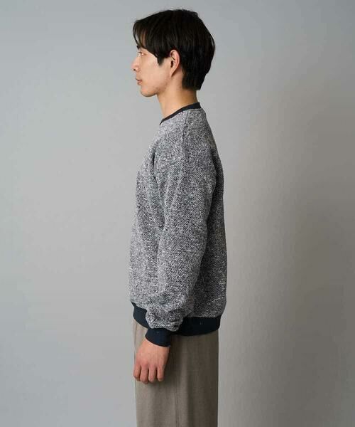 a.v.v / アー・ヴェ・ヴェ スウェット | 【洗濯機で洗える】ツイードライクフリースプルオーバー | 詳細12