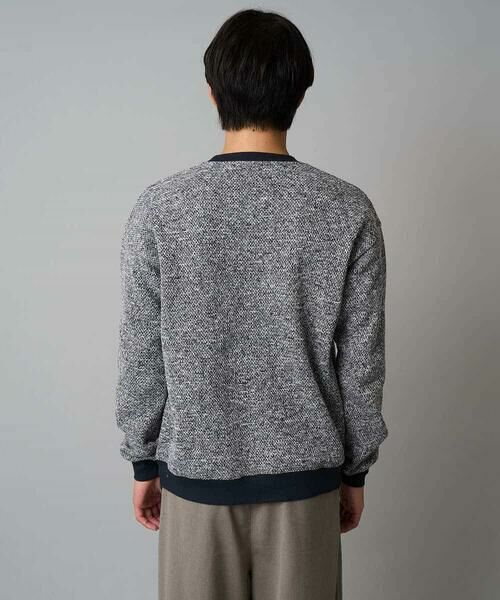 a.v.v / アー・ヴェ・ヴェ スウェット | 【洗濯機で洗える】ツイードライクフリースプルオーバー | 詳細13