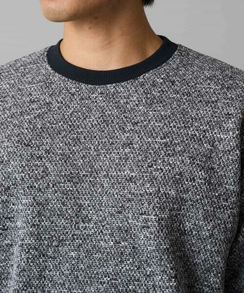 a.v.v / アー・ヴェ・ヴェ スウェット | 【洗濯機で洗える】ツイードライクフリースプルオーバー | 詳細14