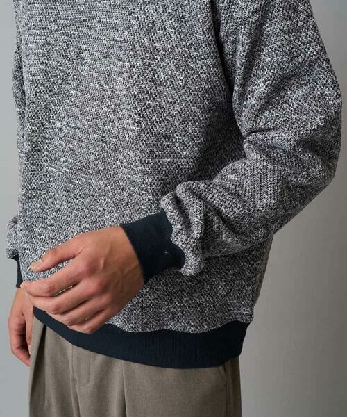 a.v.v / アー・ヴェ・ヴェ スウェット | 【洗濯機で洗える】ツイードライクフリースプルオーバー | 詳細15