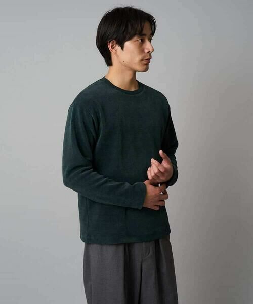 a.v.v / アー・ヴェ・ヴェ スウェット | 【洗濯機で洗える】モール幾何ジャカードクルーネックプルオーバー | 詳細11