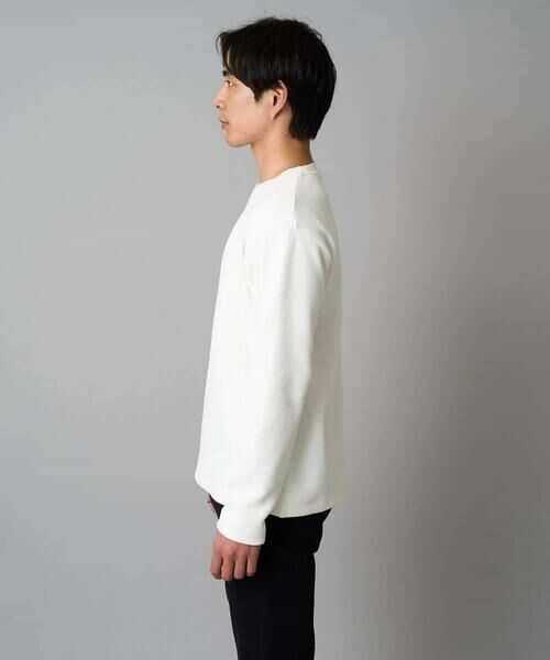 a.v.v / アー・ヴェ・ヴェ スウェット | 【洗濯機で洗える】モール幾何ジャカードクルーネックプルオーバー | 詳細16