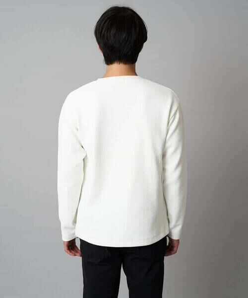 a.v.v / アー・ヴェ・ヴェ スウェット | 【洗濯機で洗える】モール幾何ジャカードクルーネックプルオーバー | 詳細17