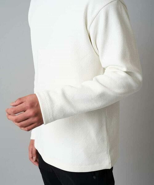 a.v.v / アー・ヴェ・ヴェ スウェット | 【洗濯機で洗える】モール幾何ジャカードクルーネックプルオーバー | 詳細19