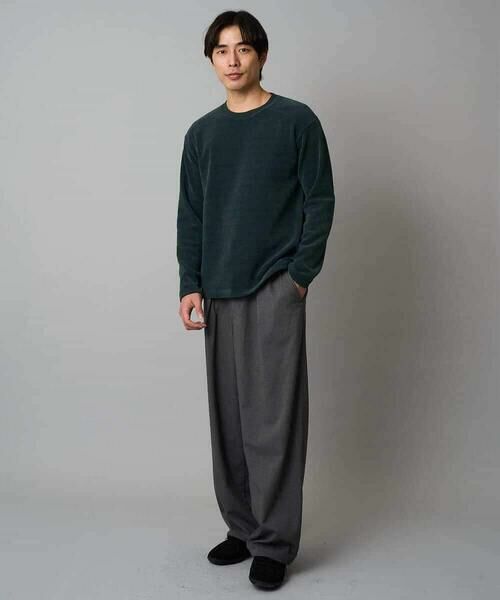 a.v.v / アー・ヴェ・ヴェ スウェット | 【洗濯機で洗える】モール幾何ジャカードクルーネックプルオーバー | 詳細2